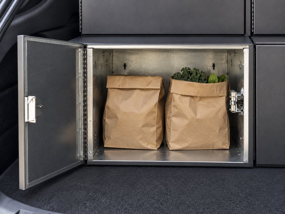M locker with an order inside